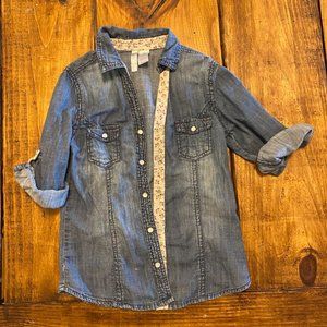 Japna Kids Jean Button Down